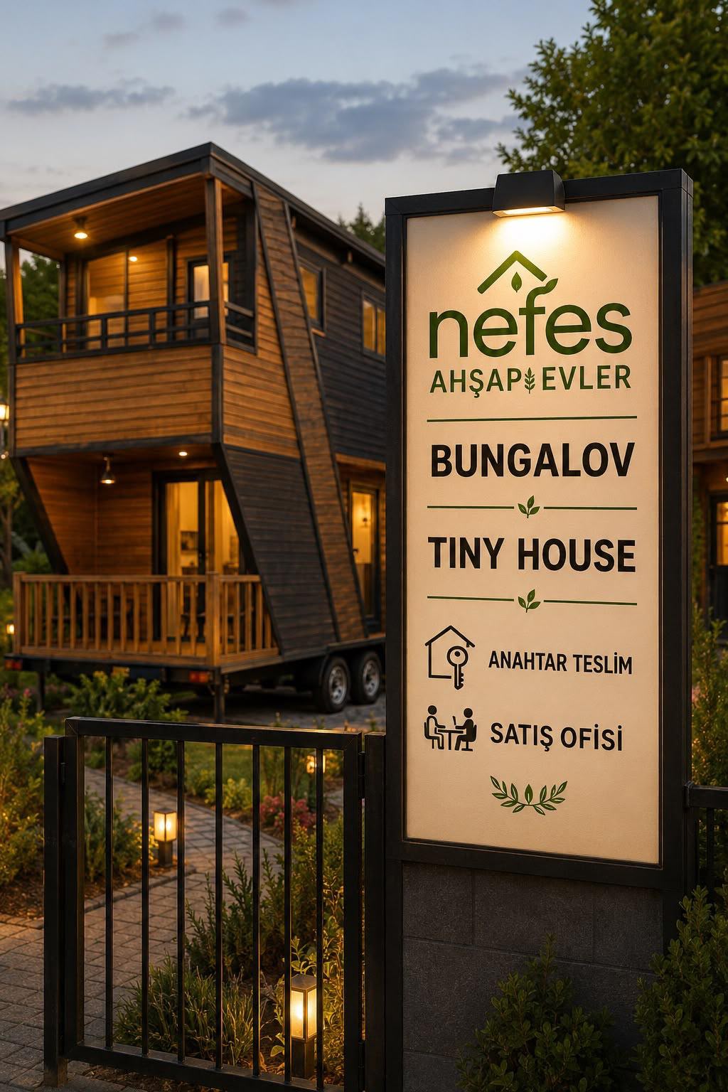 Nefes Ahşap Evler Tiny House çalışma görseli 5